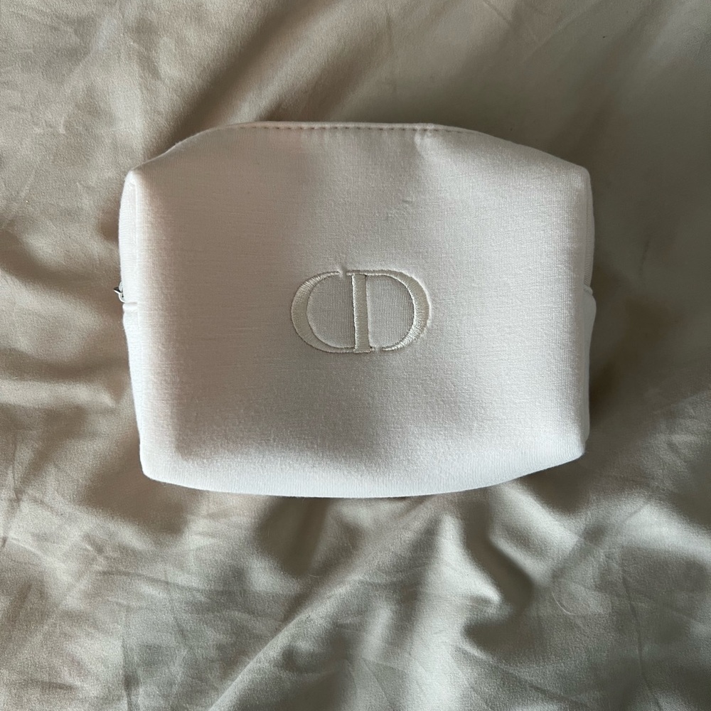 Dior cosmetics bag
